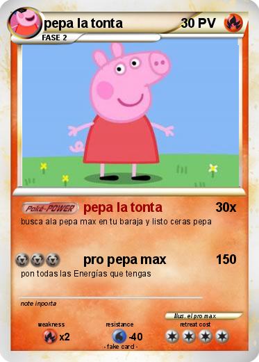 Pokemon pepa la tonta