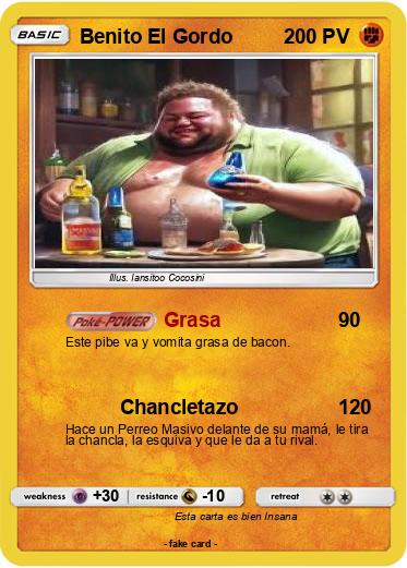 Pokemon Benito El Gordo