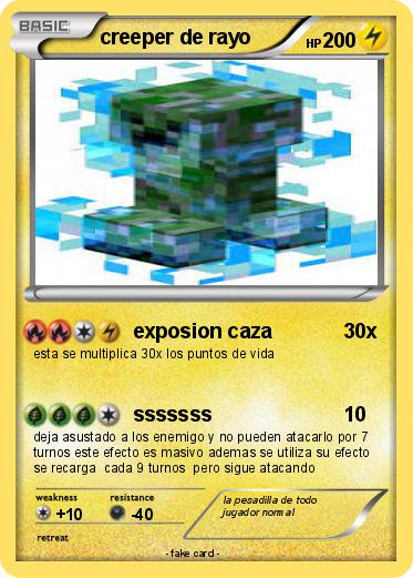 Pokemon creeper de rayo