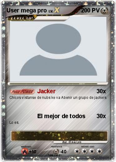 Pokemon User mega pro