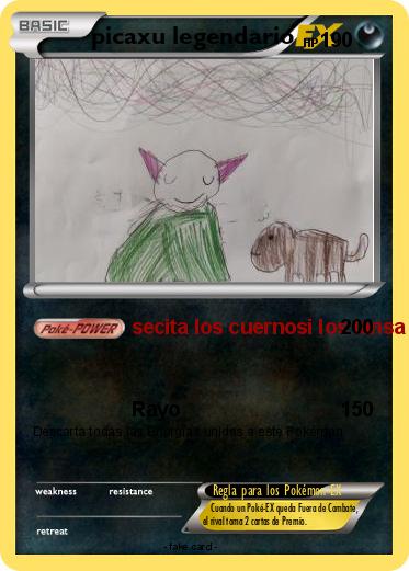 Pokemon picaxu legendario
