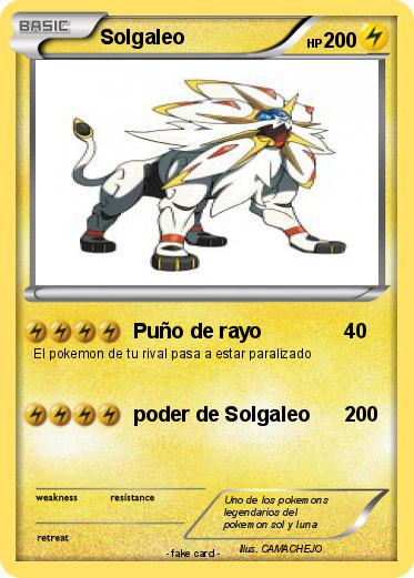 Pokemon Solgaleo