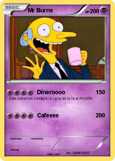 Pokemon Mr Burns
