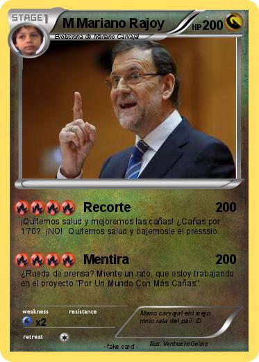 Pokemon M Mariano Rajoy