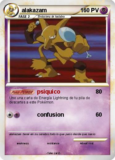 Pokemon alakazam