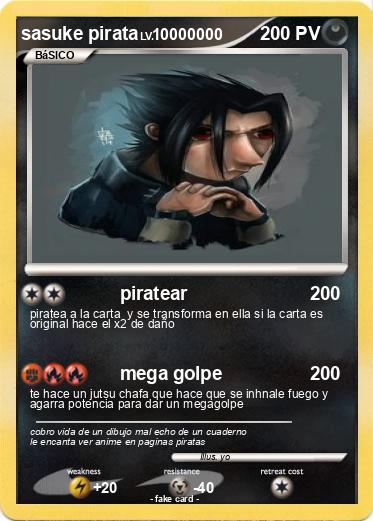 Pokemon sasuke pirata