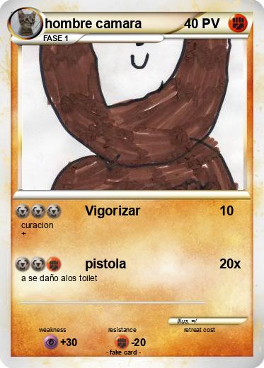 Pokemon hombre camara