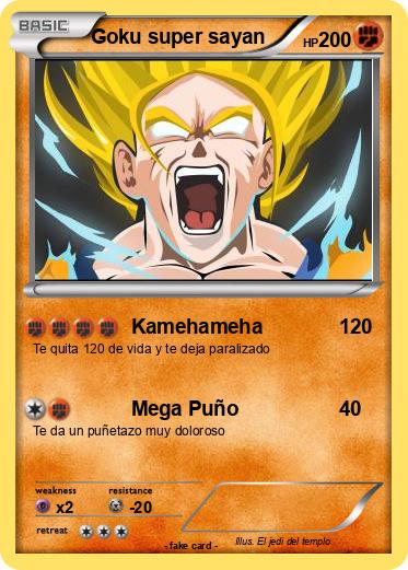 Pokemon Goku super sayan