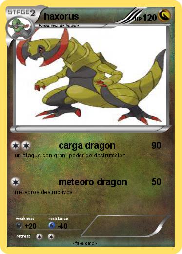 Pokemon haxorus