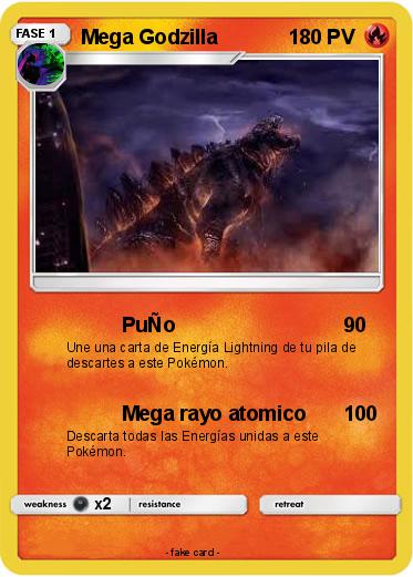 Pokemon Mega Godzilla