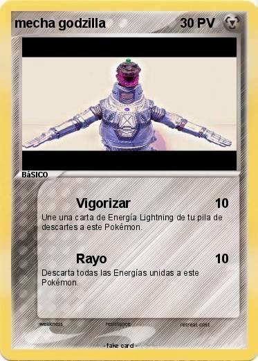 Pokemon mecha godzilla