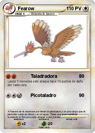 Pokemon Fearow