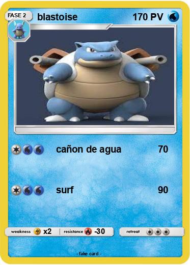Pokemon blastoise
