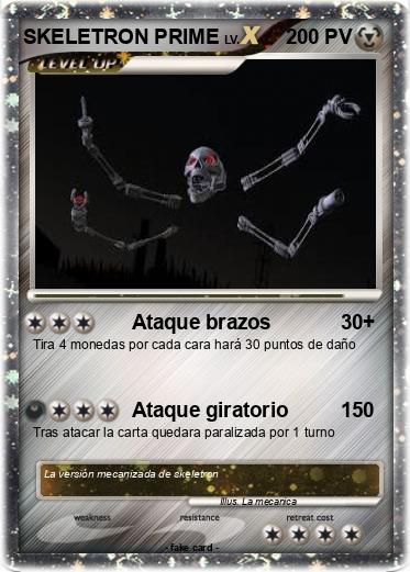Pokemon SKELETRON PRIME