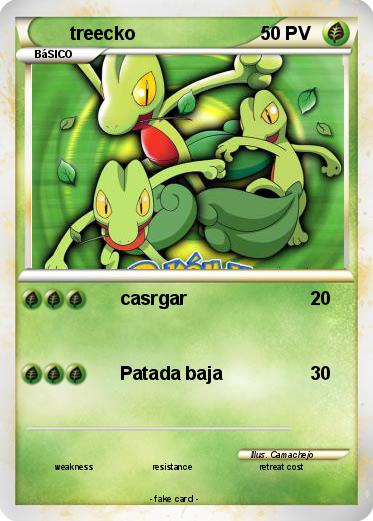 Pokemon treecko