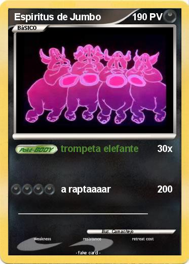 Pokemon Espiritus de Jumbo