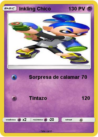 Pokemon Inkling Chico