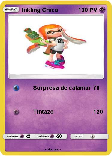Pokemon Inkling Chica