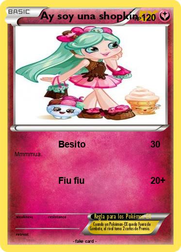 Pokemon Ay soy una shopkin