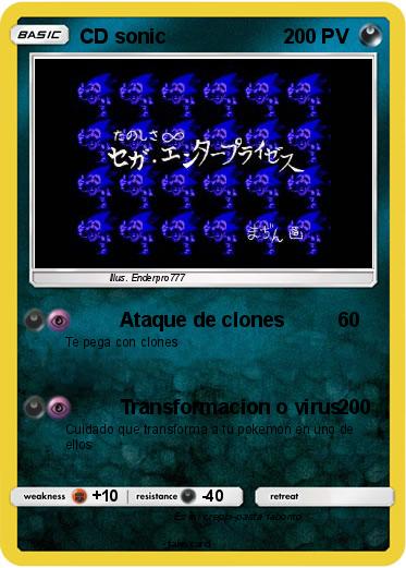 Pokemon CD sonic
