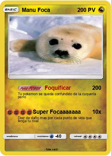 Pokemon Manu Foca