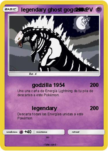 Pokemon legendary ghost gogdzilla.