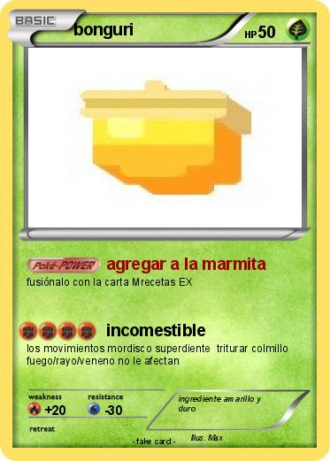 Pokemon bonguri