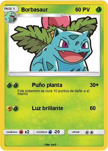 Pokemon Borbasaur