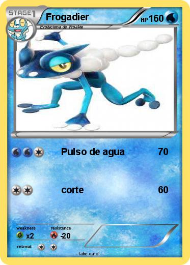 Pokemon Frogadier