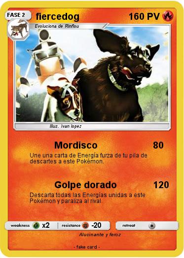 Pokemon fiercedog