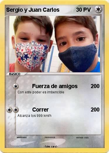Pokemon Sergio y Juan Carlos