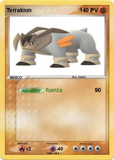 Pokemon Terrakion