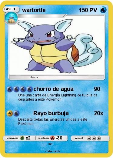 Pokemon wartortle
