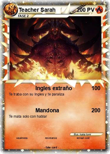 Pokemon Teacher Sarah