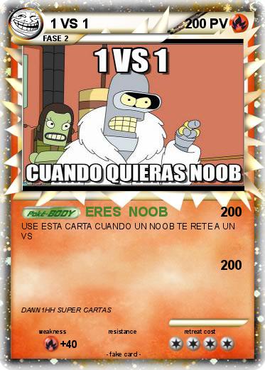 Pokemon 1 VS 1