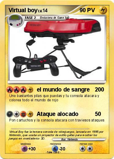 Pokemon Virtual boy