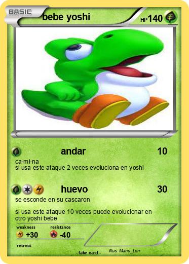 Pokemon bebe yoshi