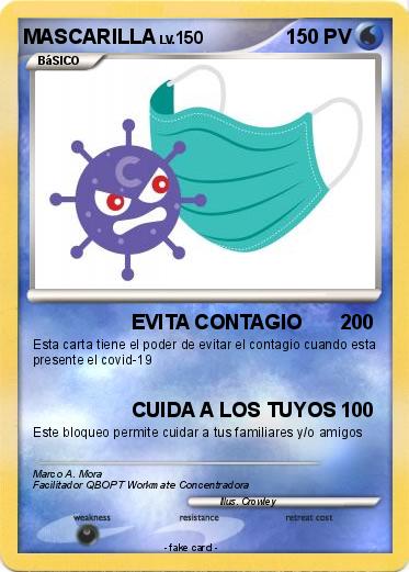 Pokemon MASCARILLA