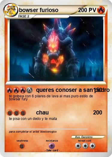 Pokemon bowser furioso