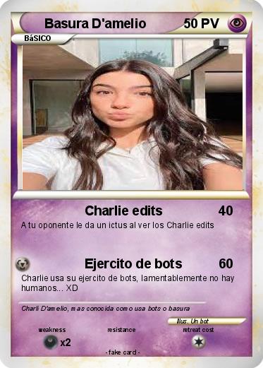 Pokemon Basura D'amelio