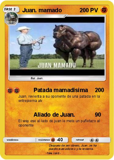 Pokemon Juan. mamado