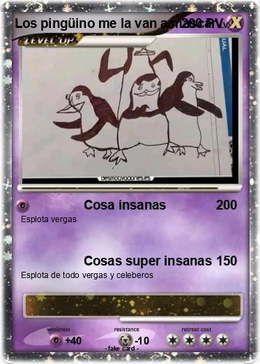Pokemon Los pingüino me la van a mascar