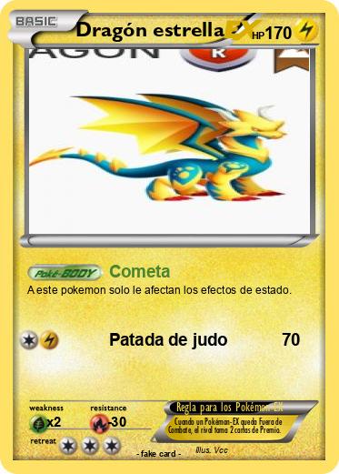 Pokemon Dragón estrella