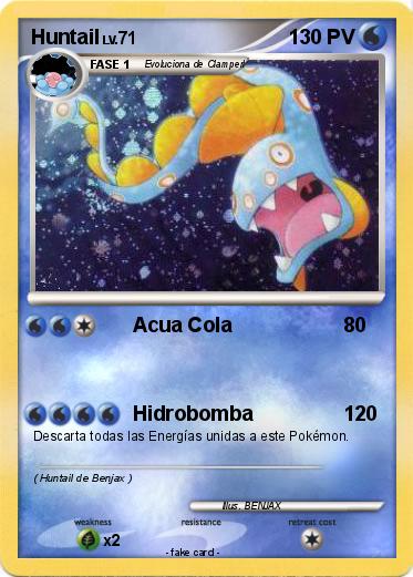 Pokemon Huntail
