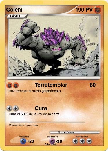 Pokemon Golem