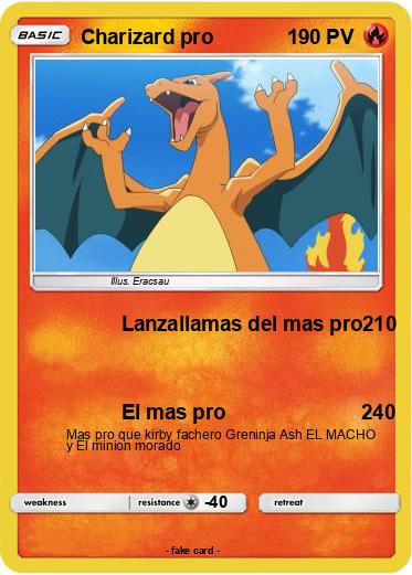 Pokemon Charizard pro