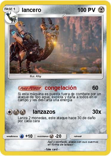Pokemon lancero