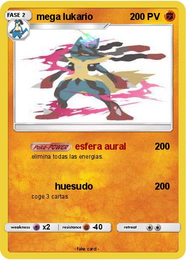 Pokemon mega lukario
