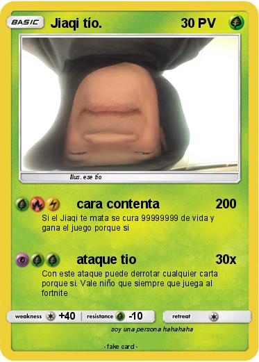 Pokemon Jiaqi tío.