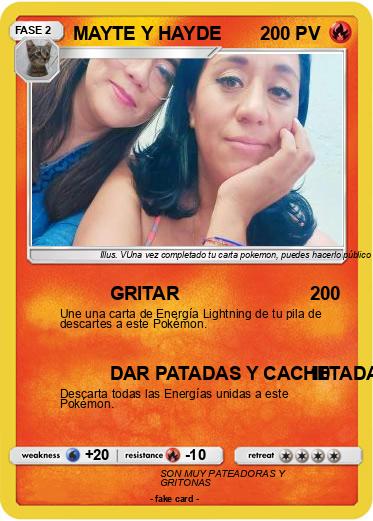 Pokemon MAYTE Y HAYDE